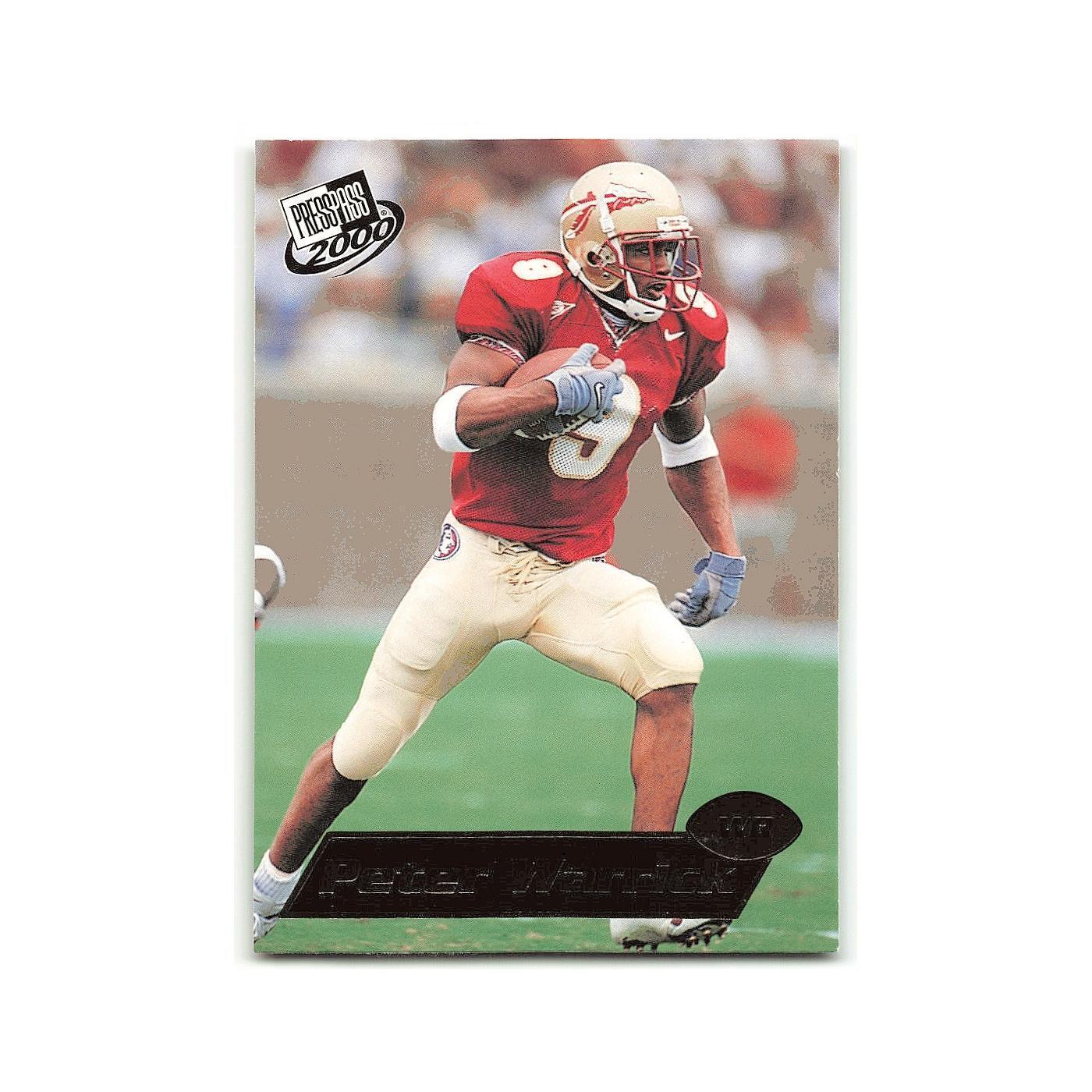 Peter Warrick Press Pass #1 Base