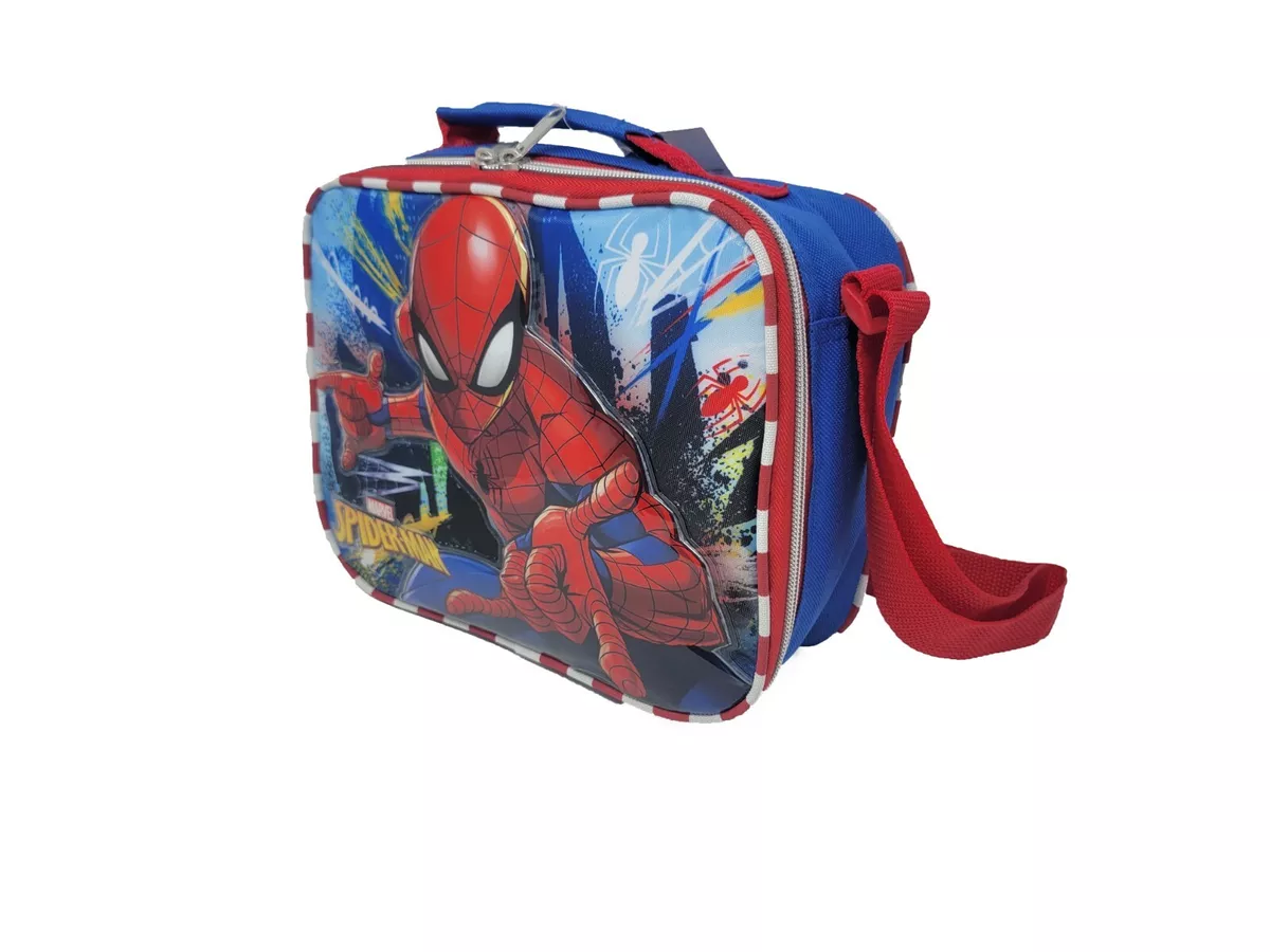 Personalized Spiderman Spider Man Children Lunch Box Lunch Pail