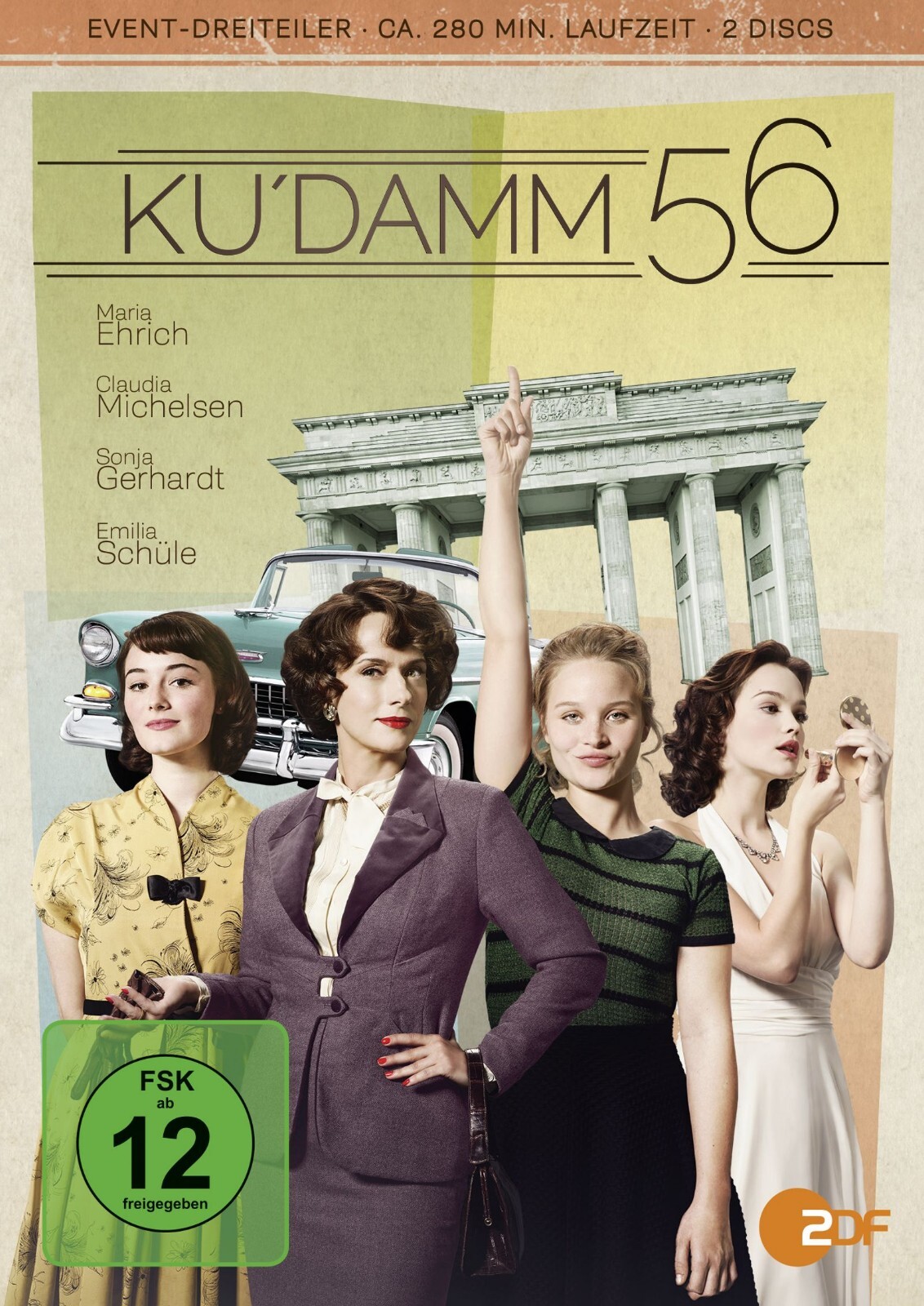 Kudamm 56 (2016)[2 DVD sNeuOVP] Geschichte von den jungen Frauen der 50er Jah