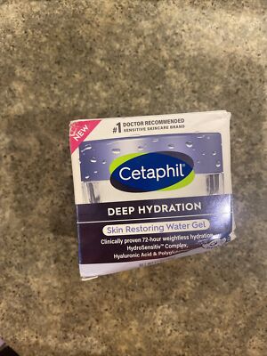 CETAPHIL Deep Hydration Skin Restoring Water Gel Hyaluronic Acid 1.7 Oz #7073