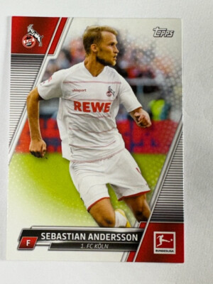 Topps Bundesliga Flagship 2021/22 1 FC Köln Sebastian Andersson