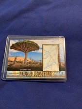 2018 World Traveler Map Relic Socotra Yemen UD Goodwin Champions Nice!!!