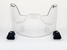 Precision Football Helmet Visor, Crystal Clear