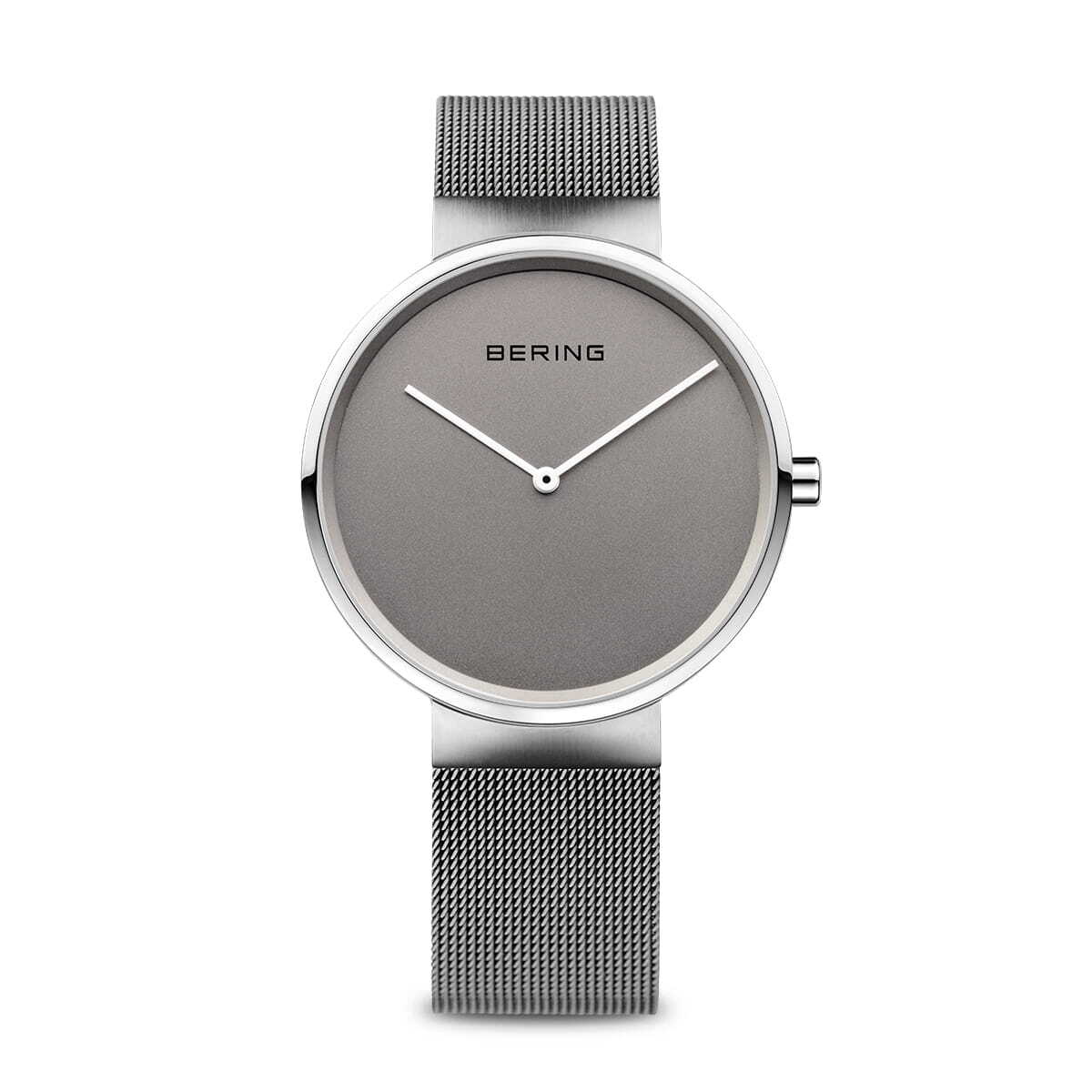 Bering Unisex Watch Stainless Steel Milanese Sapphire Crystal Water  Resistant to