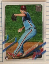 2021 Topps Series 1 Base #244 Spencer Howard RC - Texas Rangers  Baseball 🥎.