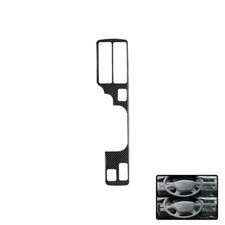 Car Carbon Fiber Center Console Trim Sticker For For Honda Civic 92-95 Car Carbon Fiber Center Console Trim Sticker For For Honda Civic 92-95