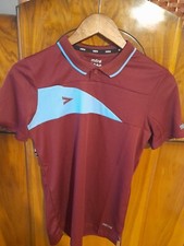 Maglia calcio Mitre Junior Delta Plus Claret/Blu nuova con etichetta taglia 30/32