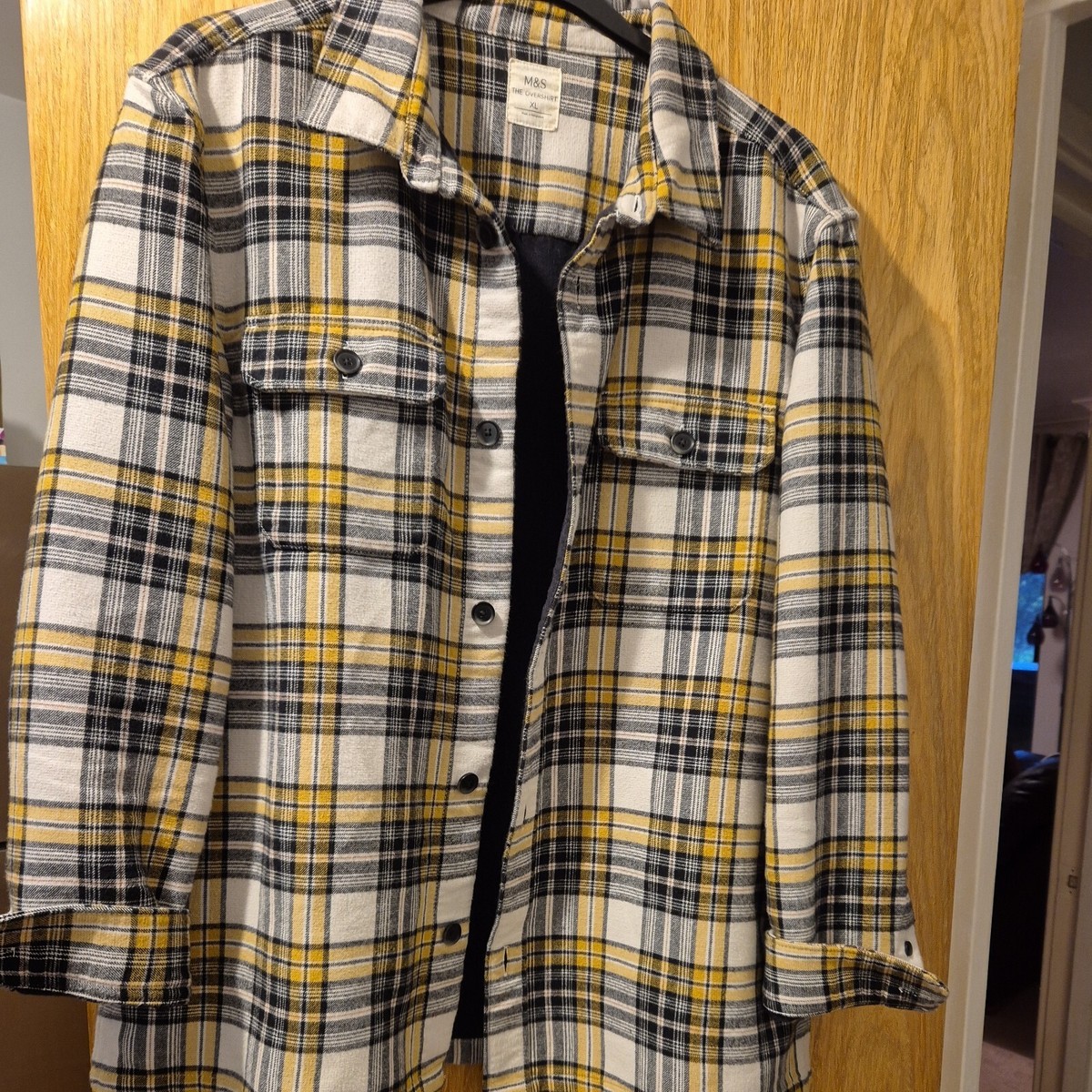 MENS MARKS AND SPENCER SHIRT/JACKET XL UK