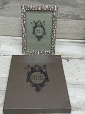 Olivia Riegel Rose McKenzie Silver Crystal Pink Photo Frame 4" x 6" - RT1354