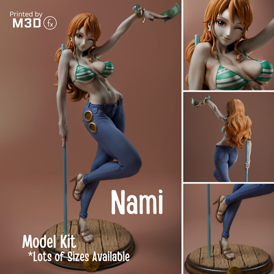NAMI - ONE PIECE 3D Model Kit Figur (1:6, 1:9, 1:12, 1:24 75mm) Fan Art - (CA3D)