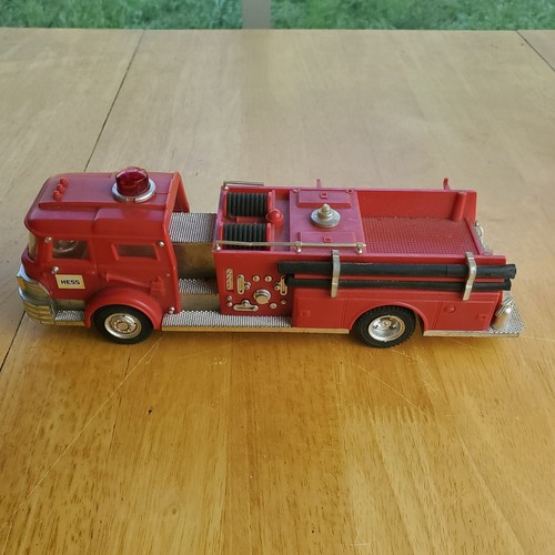 1970 Hess Fire Engine Truck Untested Marx Toys Hong Kong Vintage eBay