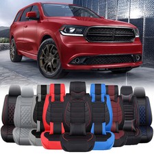 Car Seat Covers 2-5-seat Luxury Pu Leather Cushion Protector For Dodge Durango Car Seat Covers 2-5-seat Luxury Pu Leather Cushion Protector For Dodge Durango