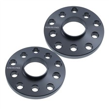 2x Espaciadores de rueda Audi HubCentric 15 mm | Se adapta a S8 S6 S4 TT R8 A8 A6 A4 A3 5x112