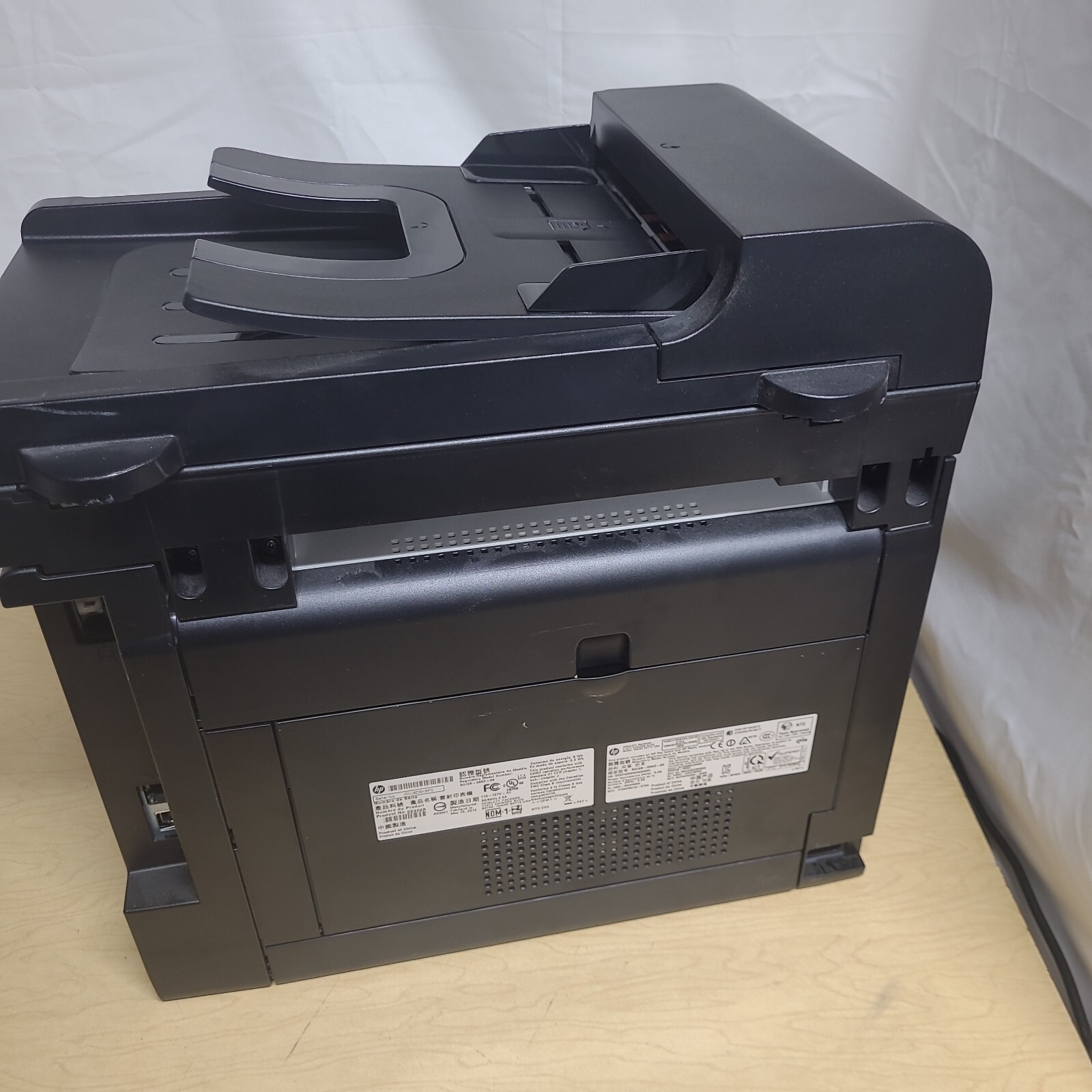 HP LaserJet Pro CM1415FNW Color MFP Printer 20k Pgs Fax Wireless NO