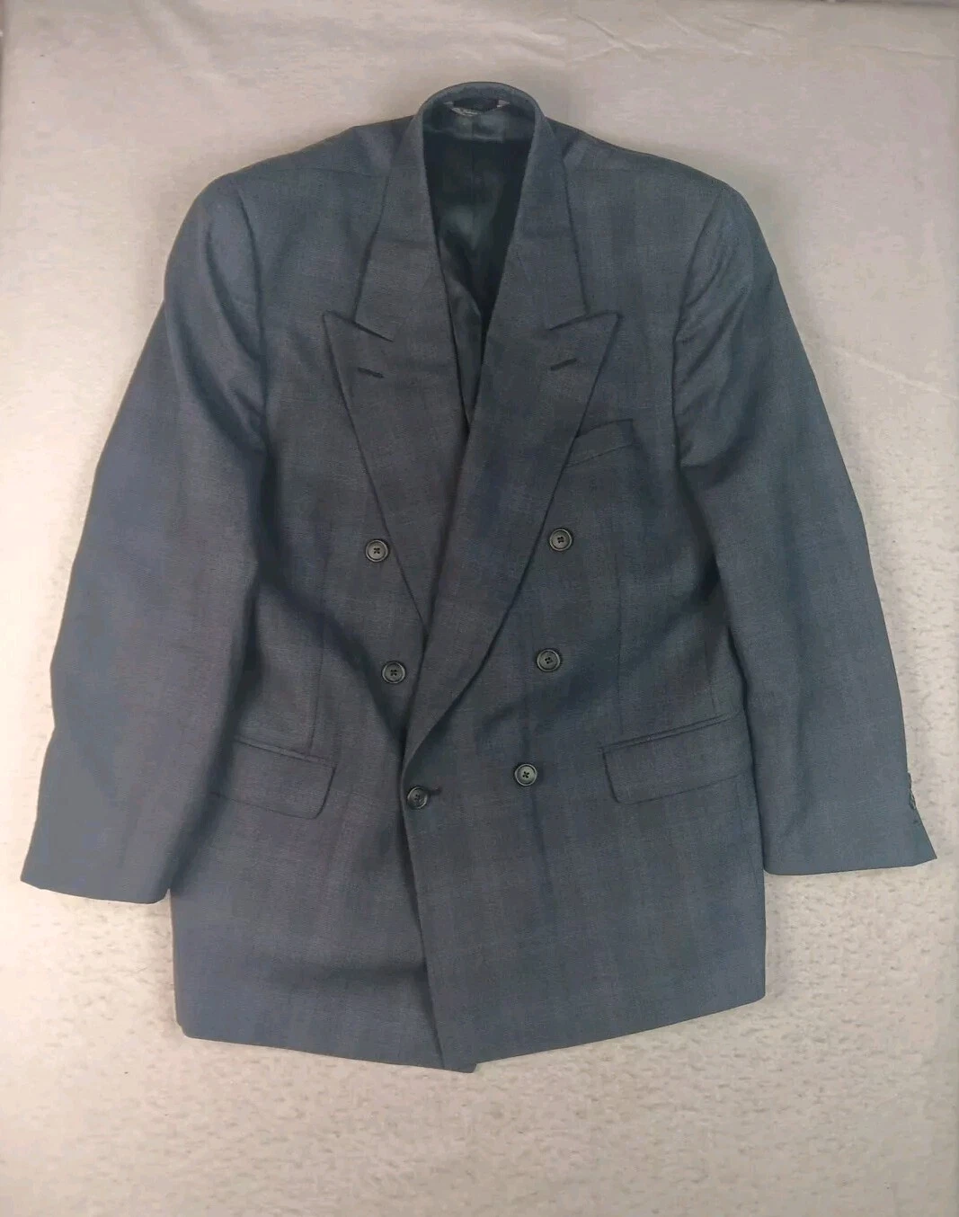 Blazer doppiopetto Christian Dior Monsieur uomo blu navy taglia 44R* cappotto sportivo US
