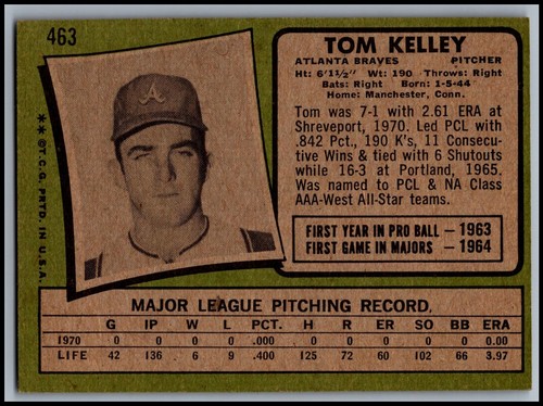 1971 Topps Baseball Cards 264-523 - You Pick - aaalvins - Picture 169 of 249