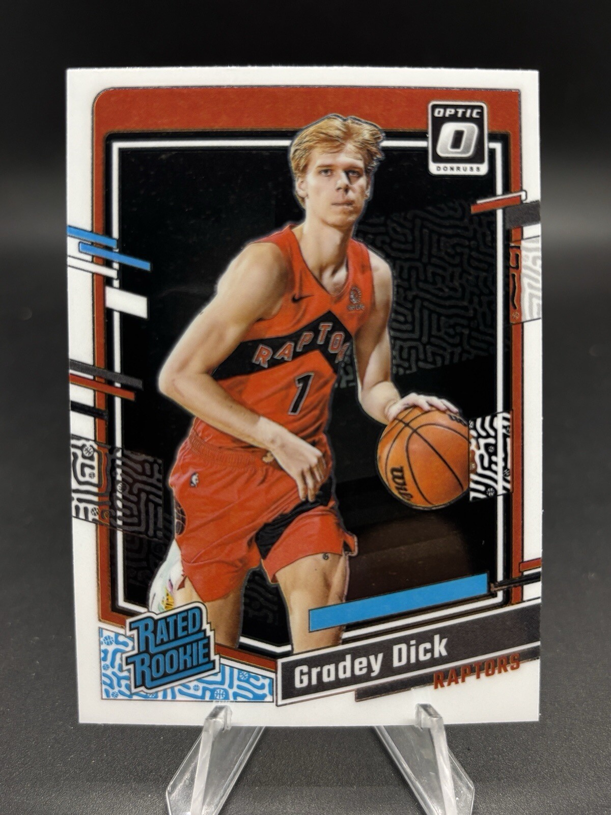 2023-24 Panini Donruss Optic Rated Rookie #212 Gradey Dick Toronto Raptors