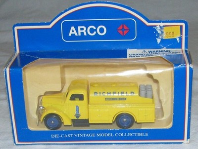 Lledo ARCO Richfield Boron 100 Octane Die-Cast Vintage Model Tanker Truck NIB 