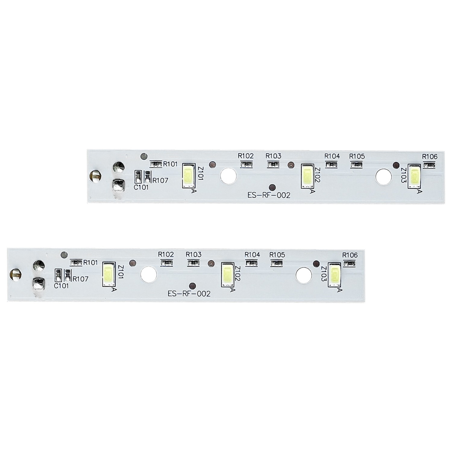 2X LED LIGHT BOARD For GE REFRIGERATORS WR55X26671 AP6035586 PS11767930