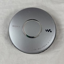 PARTS ONLY - Vintage Sony Walkman D-EJ011 Portable CD Player Silver G-Protection
