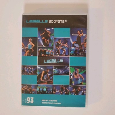 Les Mills BodyStep Body Step 93 DVD + CD Notes Workout Training Fitness