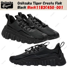 Onitsuka Tiger Cresty Flek Black Black 1183C450-001
