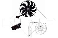 NRF LüFter MotorküHlung 47392 FüR Audi VW Seat AUE 1J1 8N3 TT AQN AQP A3 1J2 8N9