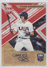 2019 Panini Elite Extra Edition Red 11/150 Tyler Soderstrom #18U-TS Auto a3i
