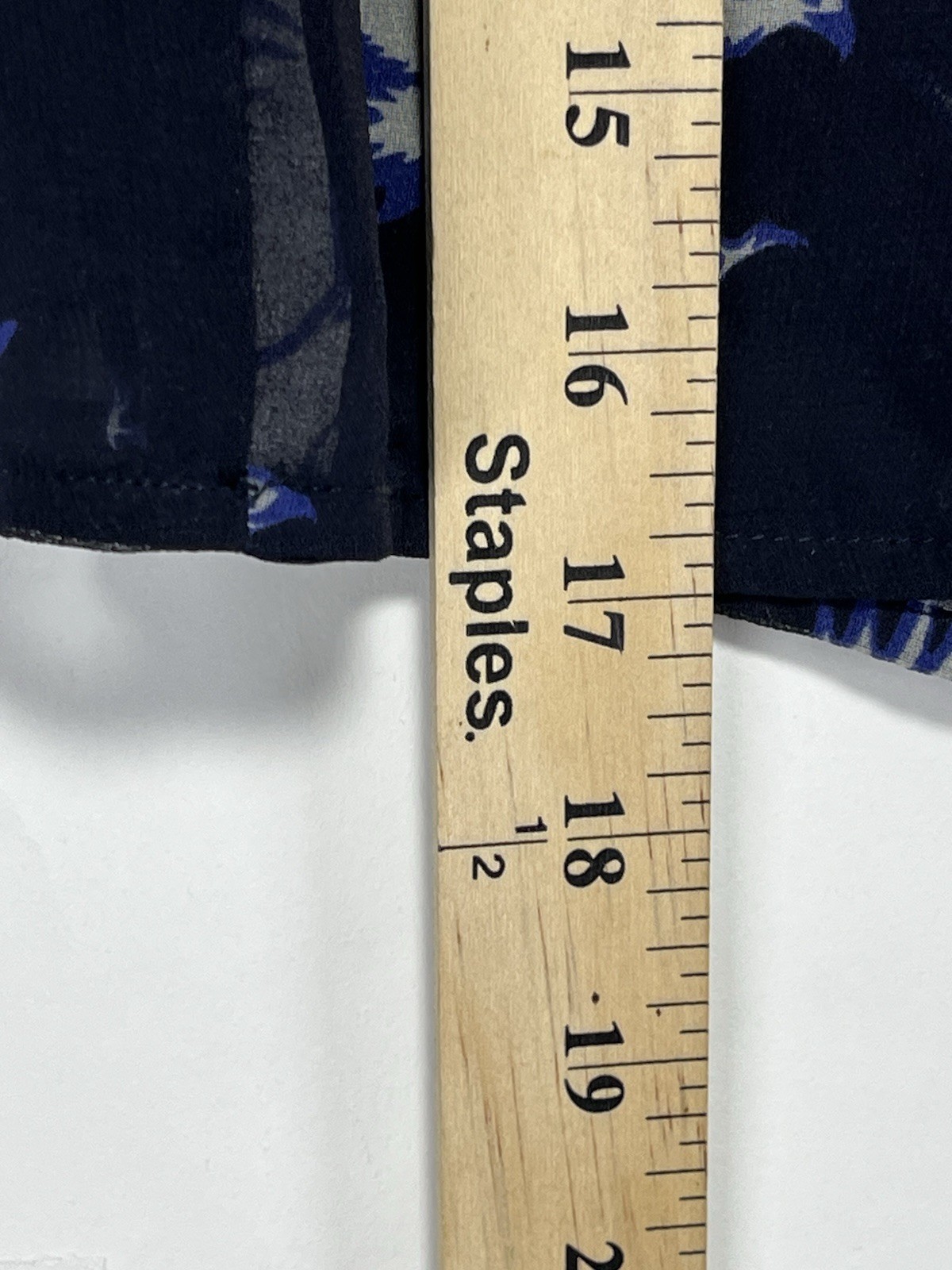 ZARA BASIC Eagle Navy Blue And white Wrapover Ski… - image 6