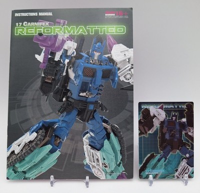 Mastermind Creations Reformatted R-17 Carnifex IDW Transformers