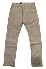 G-STAR Men's Cream 3301 Tapered Jeans RRP £80