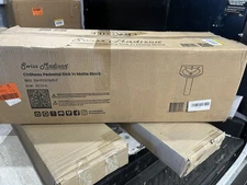 Swiss Madison SM-PS305 Chateau 25-5/8" Circular Ceramic Pedestal - Black