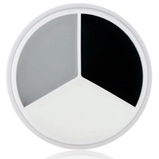 Black White Light Grey Face Body Paint Palette,Halloween Zombie Skeleton Makeup