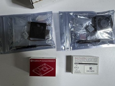 Raspberry RPI CM4, 4GB ram, 32GB storage, +WIFI,  CM4104032 + Fan Cooler