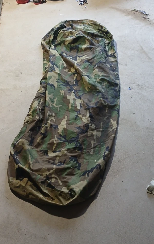 US Military WOODLAND Bivy Cover Goretex Sleeping Bag Cover 8465-01-445-6274