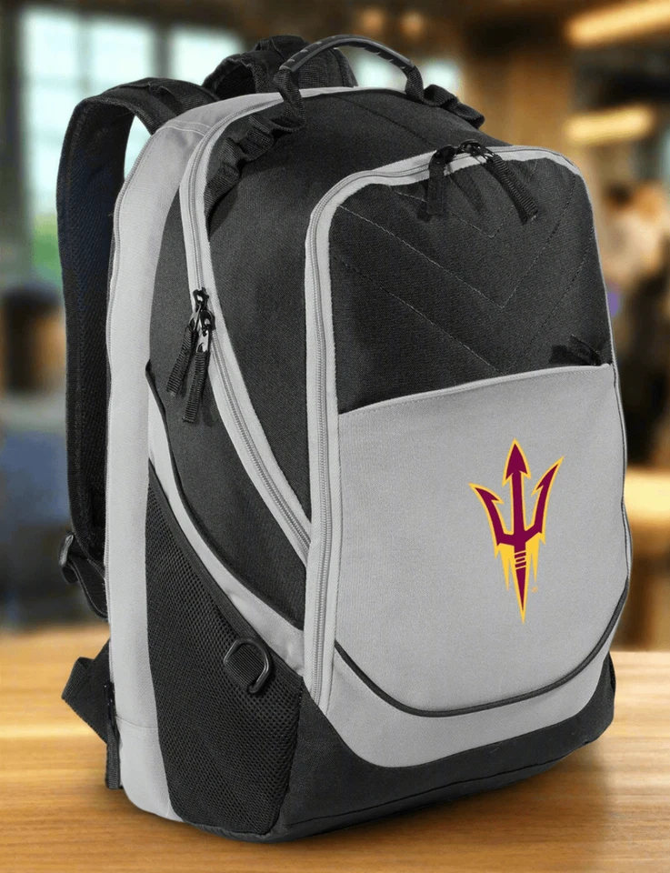 Arizona State Laptop Backpack – Official ASU Sun Devils Bookbag – Fits 17″ Lapto - Image 3 of 4
