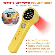 660nm+810nm+980nm Class 4 Cold Laser Treatment for Pain and Inflammation 1760mW