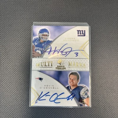 2008 SP Multi Marks #MMD-23 Kevin O'Connell / Woodson RC SP /299 Auto Vikings HC