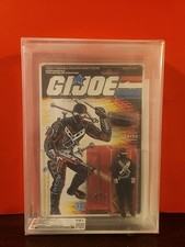 G.I. Joe Snake Eyes CAS 75  - 75 85 85 MOC 1989 Hasbro New Sealed Action Figure