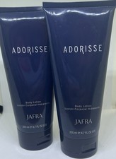 Set Of 2 New Jafra Adorisse Body Lotion 250ml 6.7 Oz Original