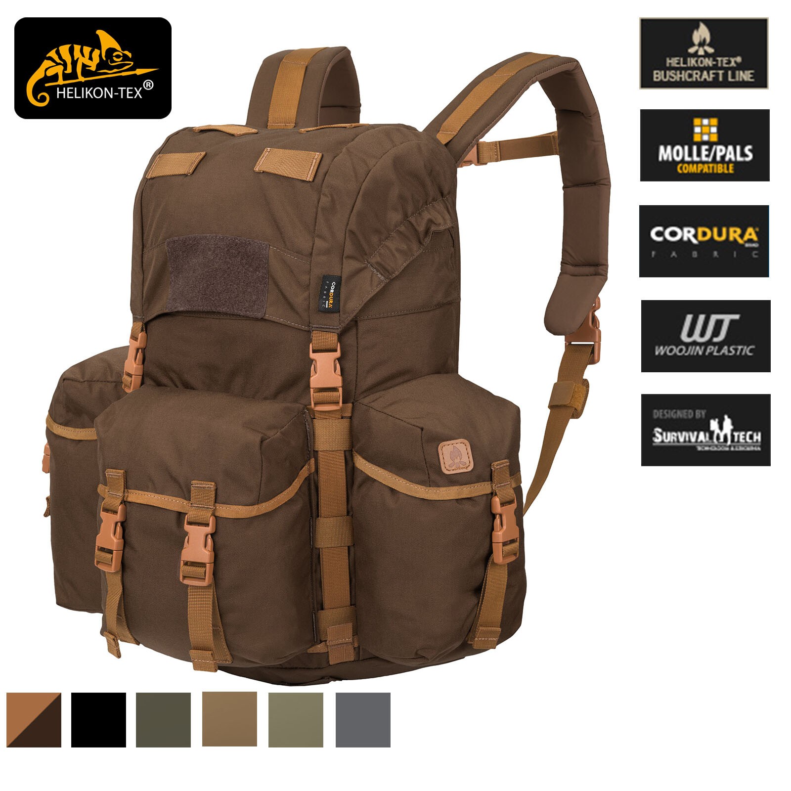 Helikon-Tex BERGEN outdoor CORDURA survival táctico urbano mochila mochila
