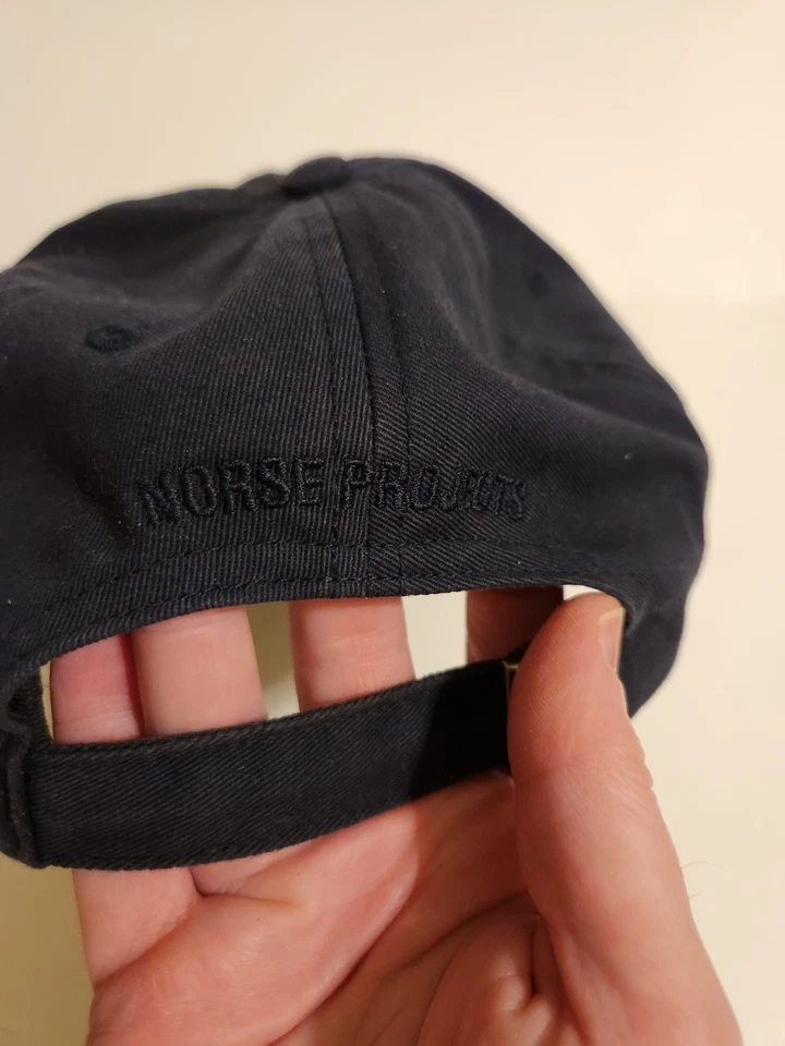 Norse Projects Twill Sports Cap Beech Black - Image 4 of 4