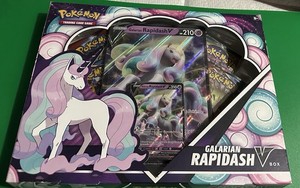 galarian rapidash v box booster packs Rapidash V Box