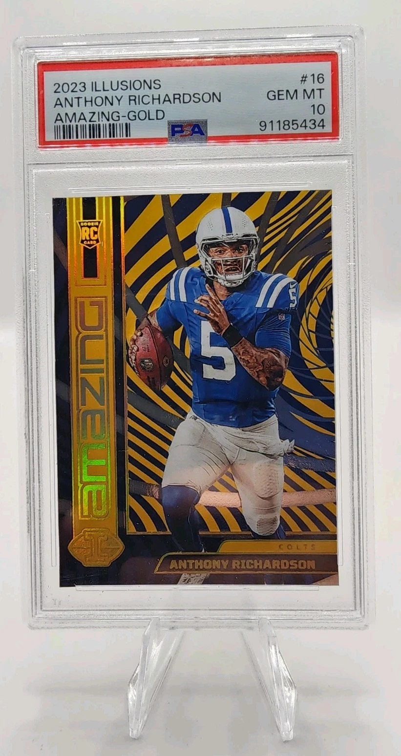 Anthony Richardson Panini Illusions Amazing #16 Gold