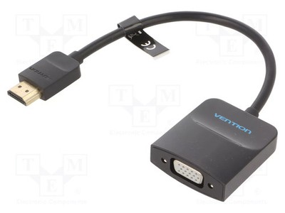0,15m D-Sub 15pin HD Buchse,HDMI Stecker HDMI 1.4 Konverter