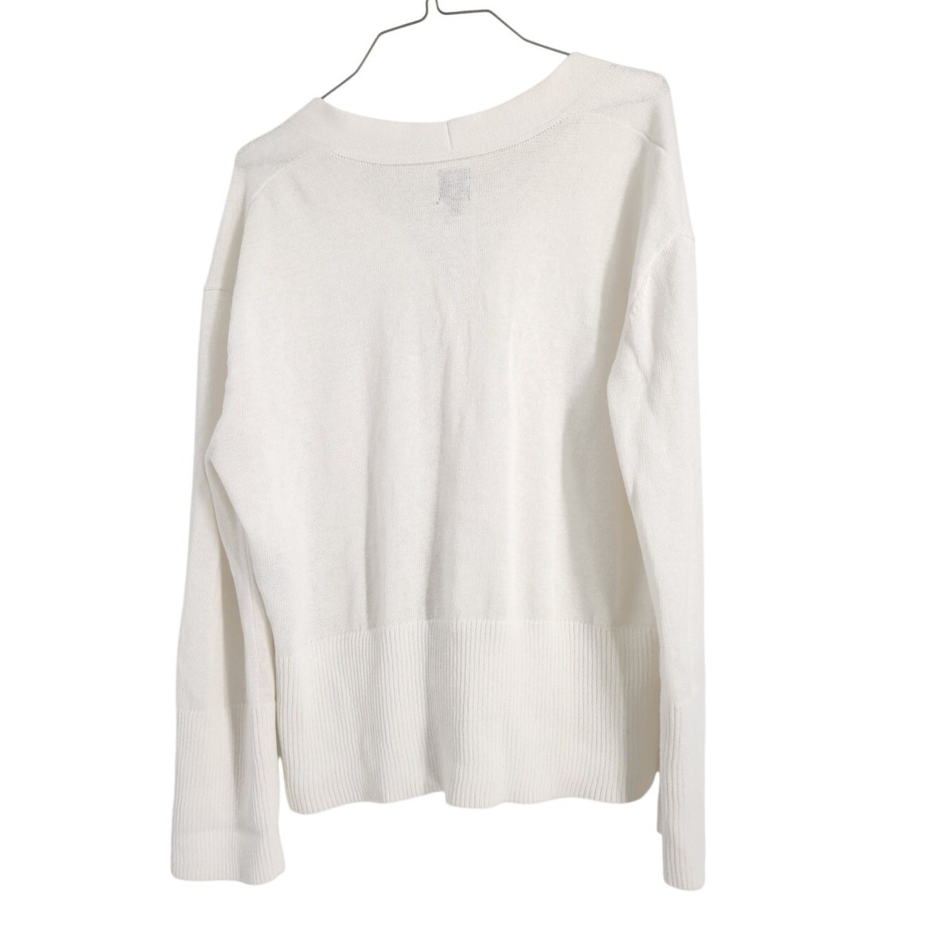 GAP Cream Colored Button Down Cardigan Womens Siz… - image 2