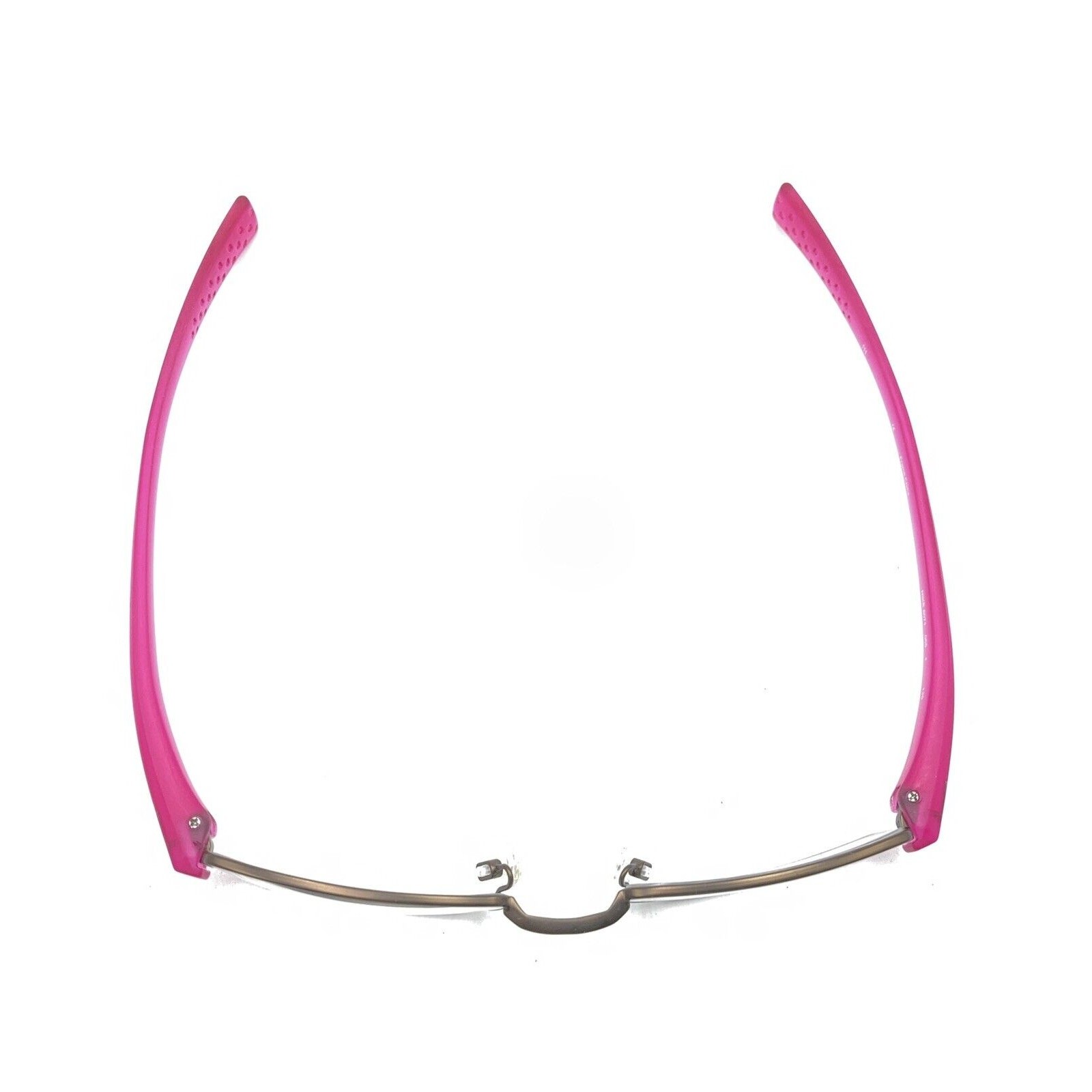 Nike 8071 065 Brown Pink Rectangle Eyeglasses Frames 48-18 135 Designer Sports thumbnail 3