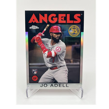 2021 Topps Chrome - 1985 35th Anniversary Insert Jo Adell Angels #86BC-11 Rookie