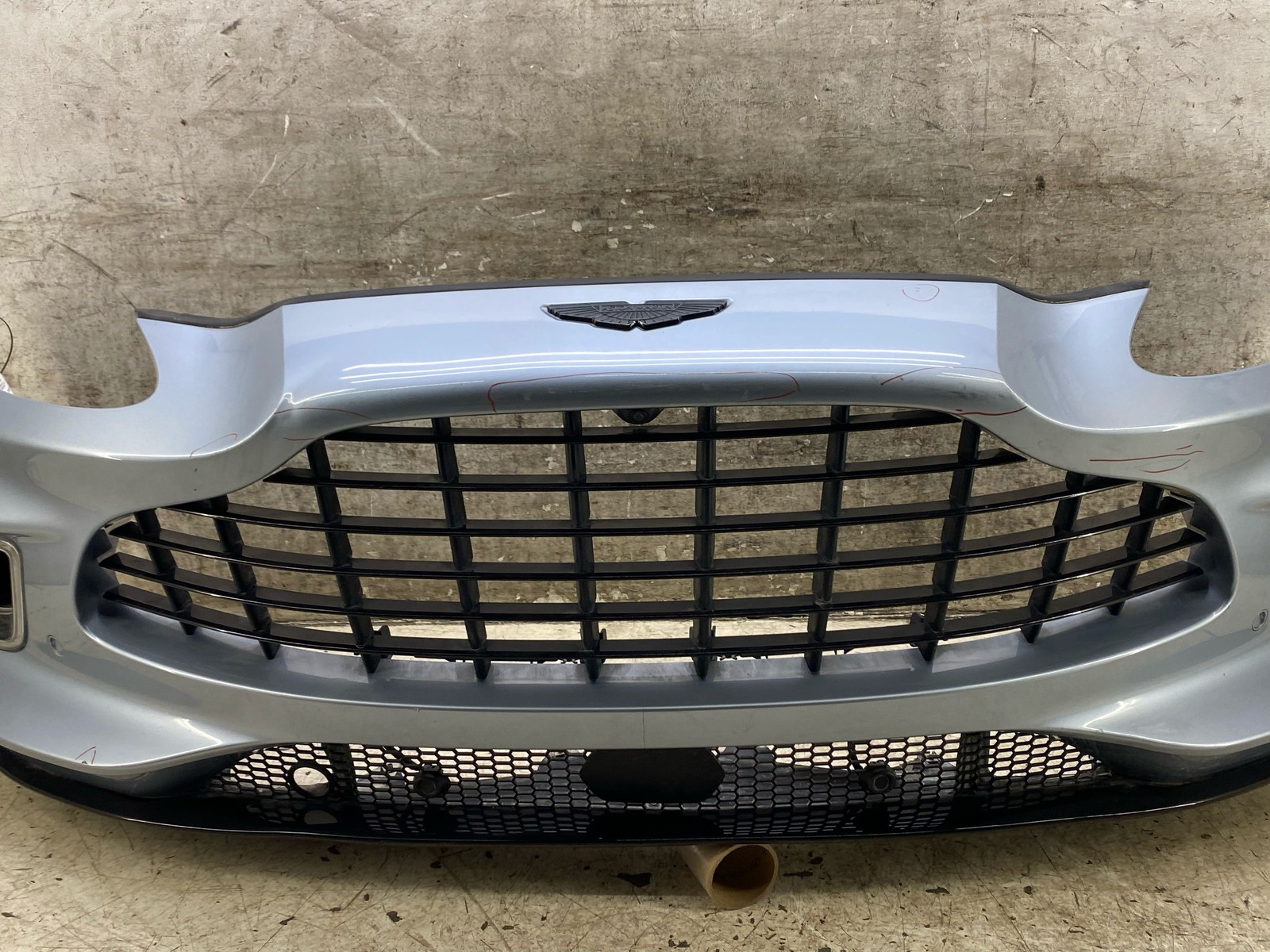 2020-2025 ASTON MARTIN DBX FRONT BUMPER COVER W/ PARK ASSIST FOG LAMPS & UPPER
