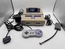 Super Nintendo SNES Console w/ Super Mario World Game Controller + Bundle Lot
